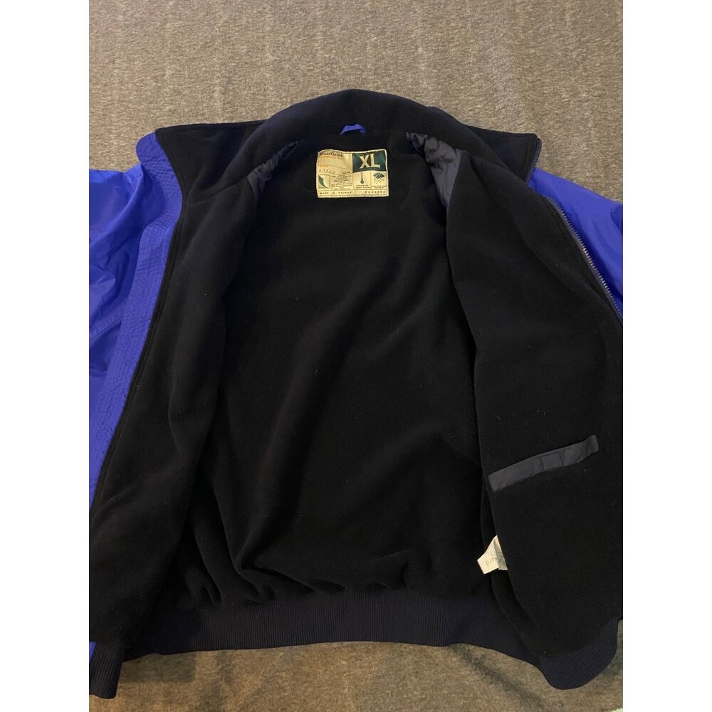 Vintage Pepsi Mens Blue Insulated Jacket XL Nylon Y2K WearGuard Water Resistant - Picture 5 of 7
